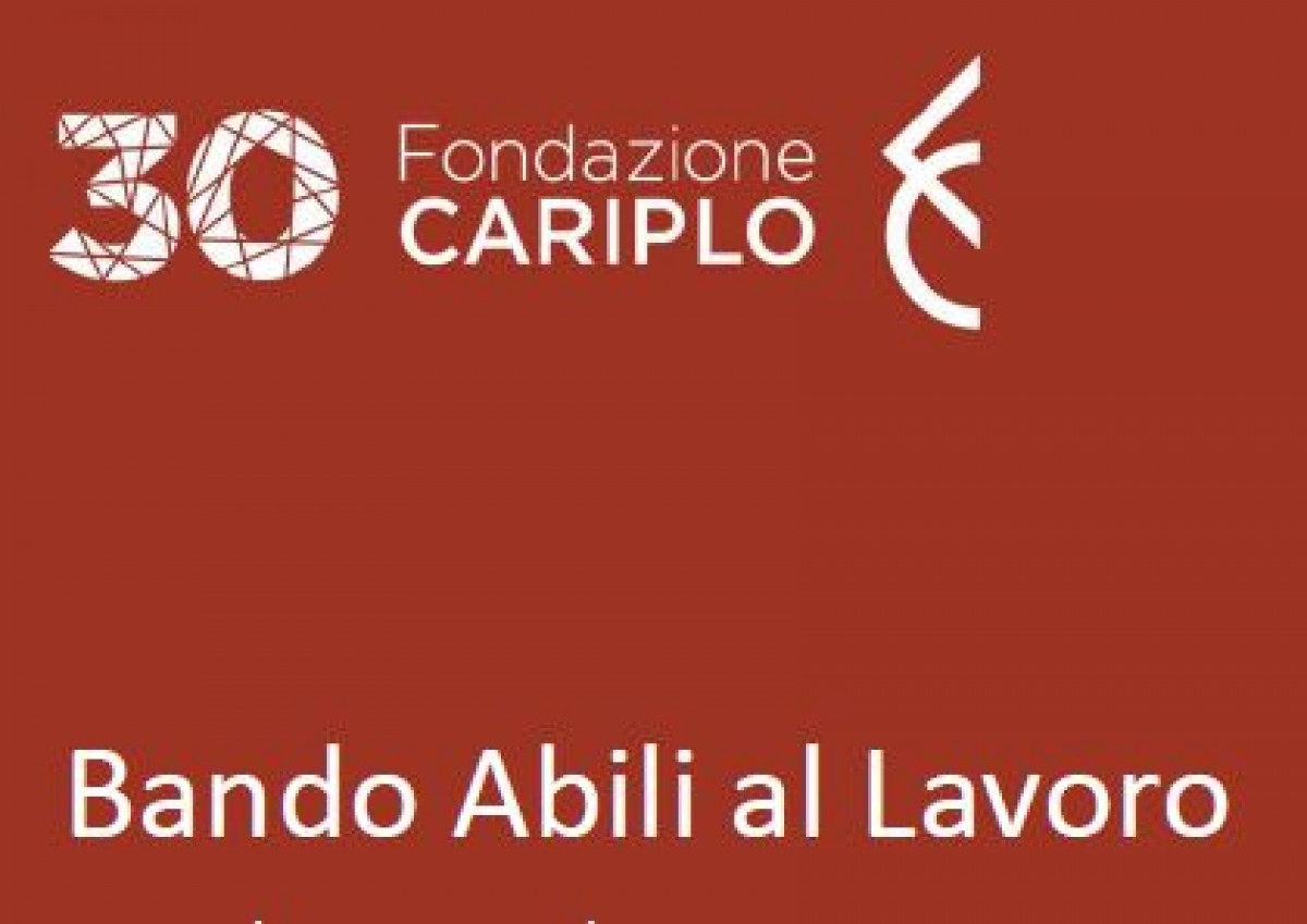 Locandina Abili al Lavoro - Cariplo